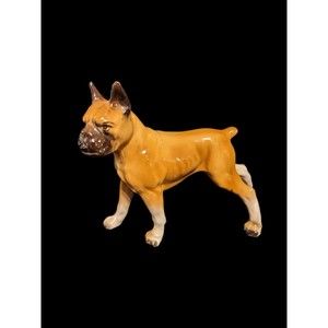 7 1/2 in LONG Porcelain French BULL DOG  GREAT CONDITION